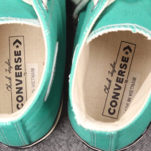 Converse Chuck 70 Seasonal Color Pool Green Sneakers Court Green Mens Size 11 - Picture 9 of 10